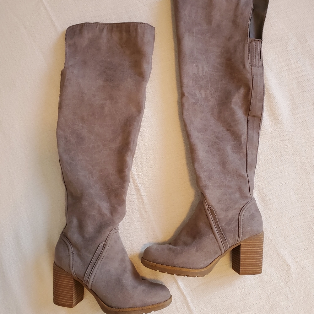 Knee-high boots